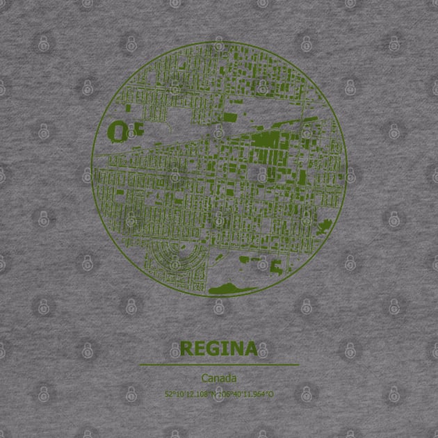 Regina city map coordinates by SerenityByAlex